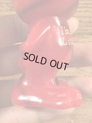 デビルキャットのシリスカルプのヴィンテージメッセージドール