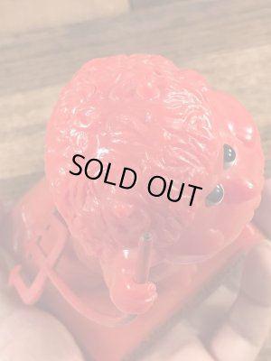 レッドデビルのシリスカルプのビンテージメッセージドール