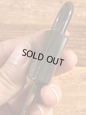 ミリタリー物の真鍮製のビンテージ南京錠