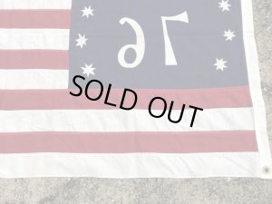 76のベニントンフラッグのビンテージアメリカ国旗