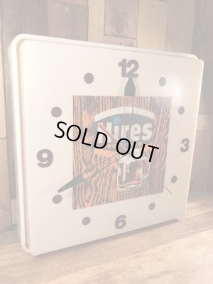 Hires Root Beerの電気が付くヴィンテージウォールクロック