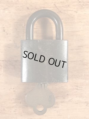 U.S. Setのブラス製のヴィンテージパドロック