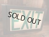 Fiberglass “Exit” Light Up Sign　イグジット　ビンテージ　ライトアップサイン　看板　60〜70年代