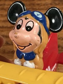 他の写真2: Tomy Disney “Mickey Mouse” Airplane Die-Cast Minicar　ミッキーマウス　ビンテージ　ミニカー　80年代