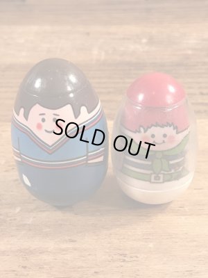 起き上がりこぶしのウィーブルズのヴィンテージトイ