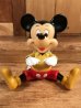 ディズニーのミッキーマウスのビンテージフィギュア