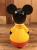 Disneyのミッキーマウスのヴィンテージローリーポーリートイ