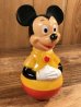 ディズニーのミッキーマウスのビンテージおきあがりこぼし