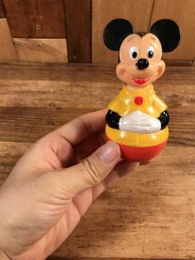 他の写真1: Disney Mickey Mouse Roly Poly Toy　ミッキーマウス　ビンテージ　起き上がりこぶし　起き上がり小法師　70年代