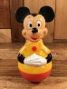 Disneyのミッキーマウスのヴィンテージローリーポーリートイ
