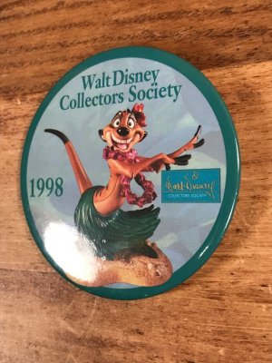 画像2: Walt Disney Collectors Society Pinback　ディズニー　ビンテージ　缶バッジ　缶バッチ　90年代