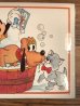 Disneyのミッキーマウスとプルートのヴィンテージプレースマット