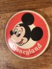 Disneylandのミッキーマウスのヴィンテージ缶バッチ