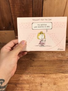 他の写真3: Hallmark Snoopy “Sally Brown” Greeting Card　サリーブラウン　ビンテージ　グリーティングカード　70〜80年代