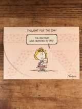 Hallmark Snoopy “Sally Brown” Greeting Card　サリーブラウン　ビンテージ　グリーティングカード　70〜80年代