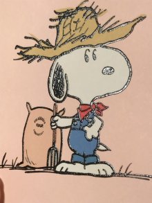 他の写真2: Hallmark Snoopy “Farmer” Greeting Card　スヌーピー　ビンテージ　グリーティングカード　70〜80年代