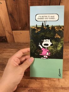 他の写真3: Hallmark Snoopy “Lucy” Greeting Card　ルーシー　ビンテージ　グリーティングカード　70〜80年代