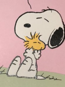 他の写真2: Hallmark Snoopy & Woodstock “Hug” Greeting Card　スヌーピー&ウッドストック　ビンテージ　グリーティングカード　70〜80年代