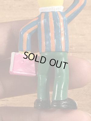 セサミストリートのバートのヴィンテージPVCフィギュア