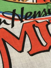 他の写真3: Jim Henson's “Muppets” Cotton Bandana　マペッツ　ビンテージ　バンダナ　カーミット　80年代