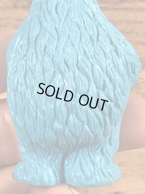 セサミストリートのクッキーモンスターのヴィンテージPVCフィギュア