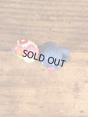 セサミストリートのグローバーのビンテージPVC製フィギュア