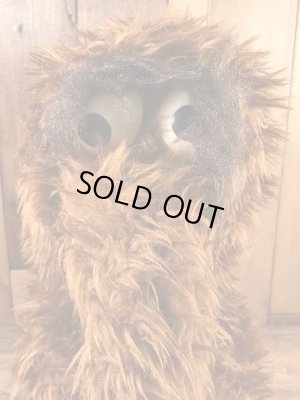 セサミストリートのスナッフィーのビンテージぬいぐるみ