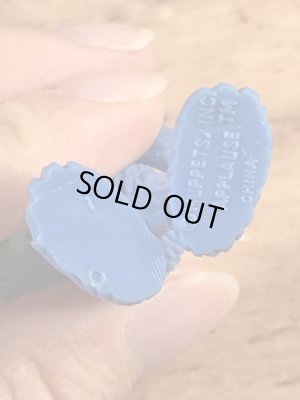 セサミストリートのグローバーのヴィンテージPVCフィギュア