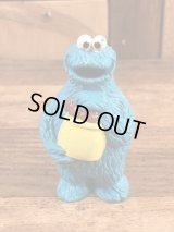 Applause Sesame Street “Cookie Monstere” PVC Figure　クッキーモンスター　ビンテージ　PVCフィギュア　セサミストリート　80年代