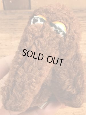 セサミストリートのスナッフィーのビンテージぬいぐるみ