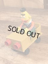 Applause Sesame Street “Bert” PVC Car Toy　バート　ビンテージ　カートイ　セサミストリート　80年代