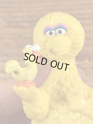 セサミストリートのビッグバードのビンテージPVC製フィギュア