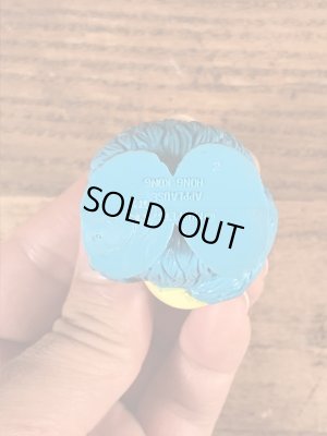 セサミストリートのクッキーモンスターのヴィンテージPVCフィギュア