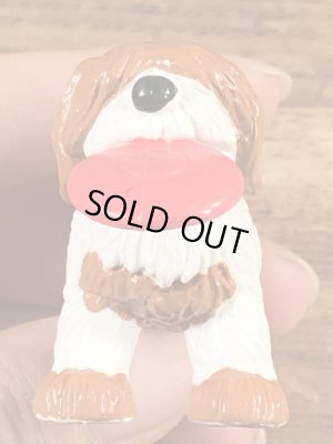 セサミストリートのバークレーのビンテージPVC製フィギュア