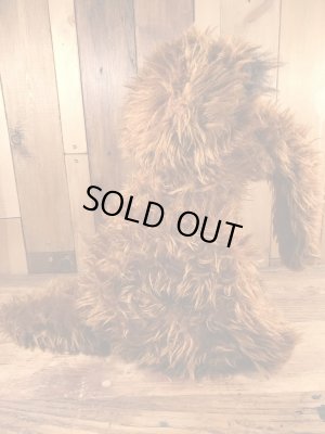 セサミストリートのスナッフィーのビンテージぬいぐるみ