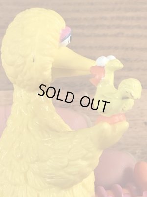 セサミストリートのビッグバードのビンテージPVC製フィギュア