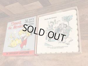 わんぱくデニスの50年代のビンテージ紙ナプキン