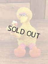 Applause Sesame Street Big Bird “Sit Down” PVC Figure　ビッグバード　ビンテージ　PVCフィギュア　セサミストリート　80年代