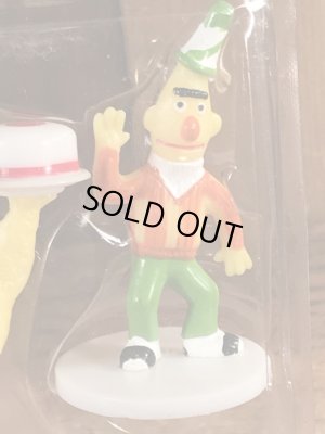 セサミストリートのブリスターセットのヴィンテージPVCフィギュア