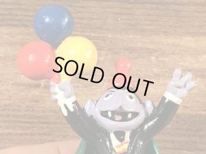 セサミストリートのカウント伯爵のビンテージPVC製フィギュア