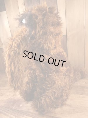 セサミストリートのスナッフィーのビンテージぬいぐるみ