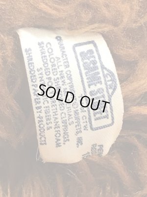 セサミストリートのスナッフィーのヴィンテージプラッシュドール