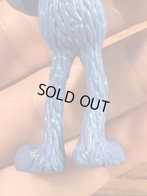 セサミストリートのグローバーのヴィンテージPVCフィギュア