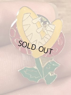 スーパーマリオブラザーズのエナメル加工のヴィンテージピンバッチ