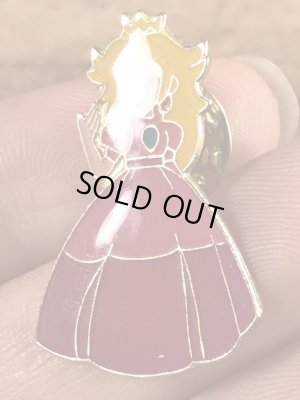 スーパーマリオブラザーズのエナメル加工のビンテージピンバッチ