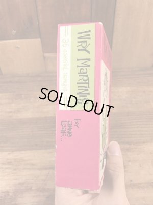 酔っ払いのイラストが描かれたヴィンテージペーパーナプキン