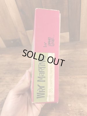 酔っ払いのイラストが描かれたヴィンテージペーパーナプキン