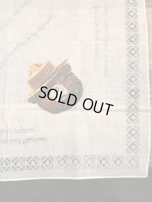 アドバタイジングキャラクターのスモーキーベアのビンテージバンダナ