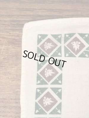 アドバタイジングキャラクターのスモーキーベアのヴィンテージバンダナ