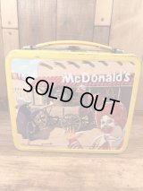 Aladdin McDonald's Tin Lunch Box　マクドナルド　ビンテージ　ランチボックス　80年代
